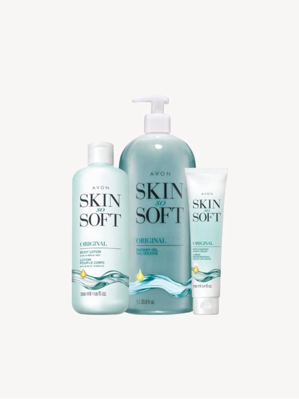 Avon Skin So Soft Bath and Body Set Mothers Day gift set